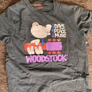 Lucky Brand Gray Woodstock Tee - Size XXL - NWT